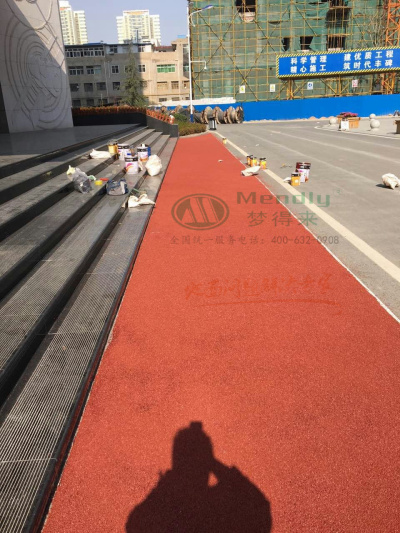 航天五一〇所 喀什彩色路面